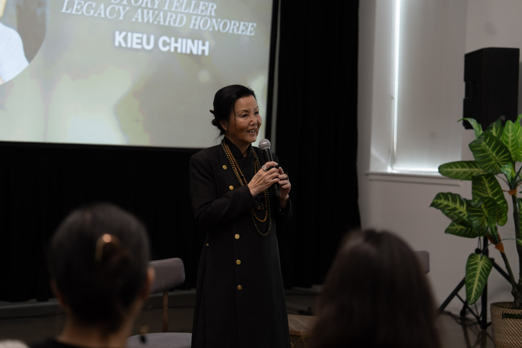 a person giving a speech