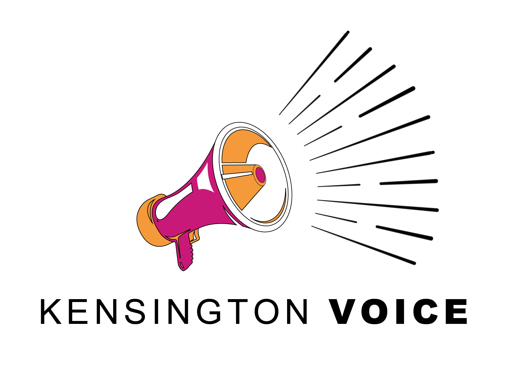 Kensington voice logo