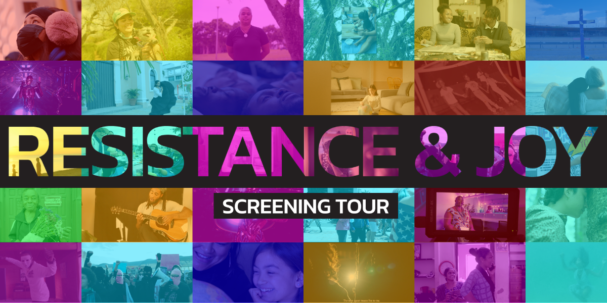 Scribe's resistance and joy screening logo