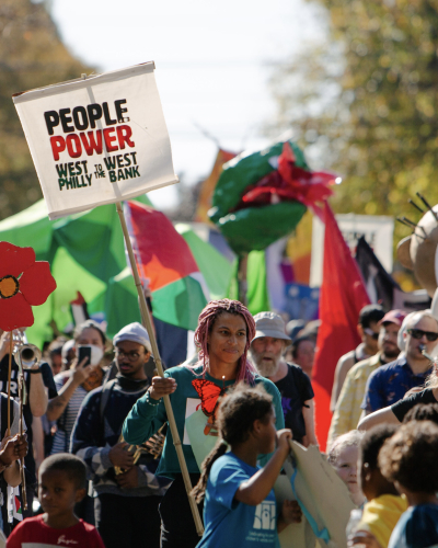 spiral q 2023 peoplehood parade in west philly